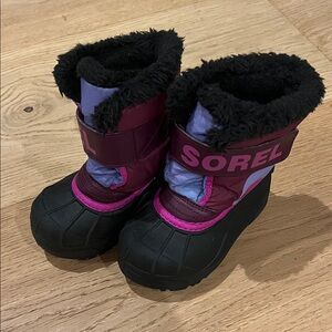 Sorel snow commander toddler boot size 7